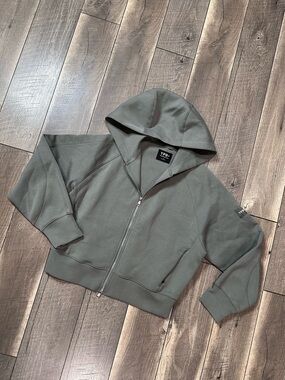 YPB Zip Up Crop Hoodie